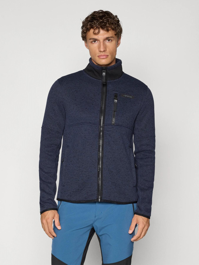 Veste polaire agarat bleu marine homme - Icepeak
