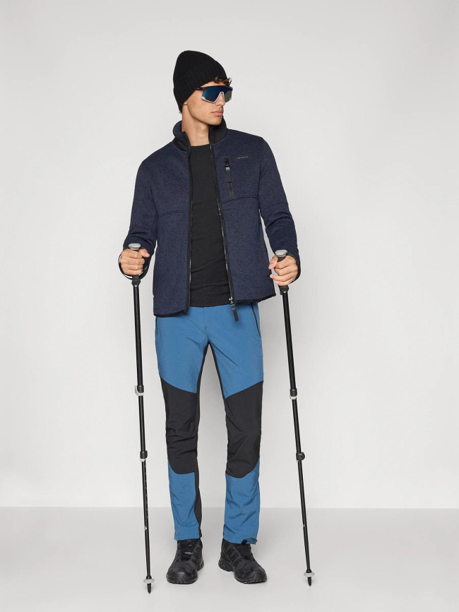 Veste polaire agarat bleu marine homme - Icepeak