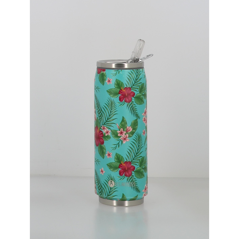 Canette isotherme papetee 500ml turquoise - Les Artistes