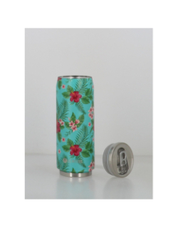 Canette isotherme papetee 500ml turquoise - Les Artistes