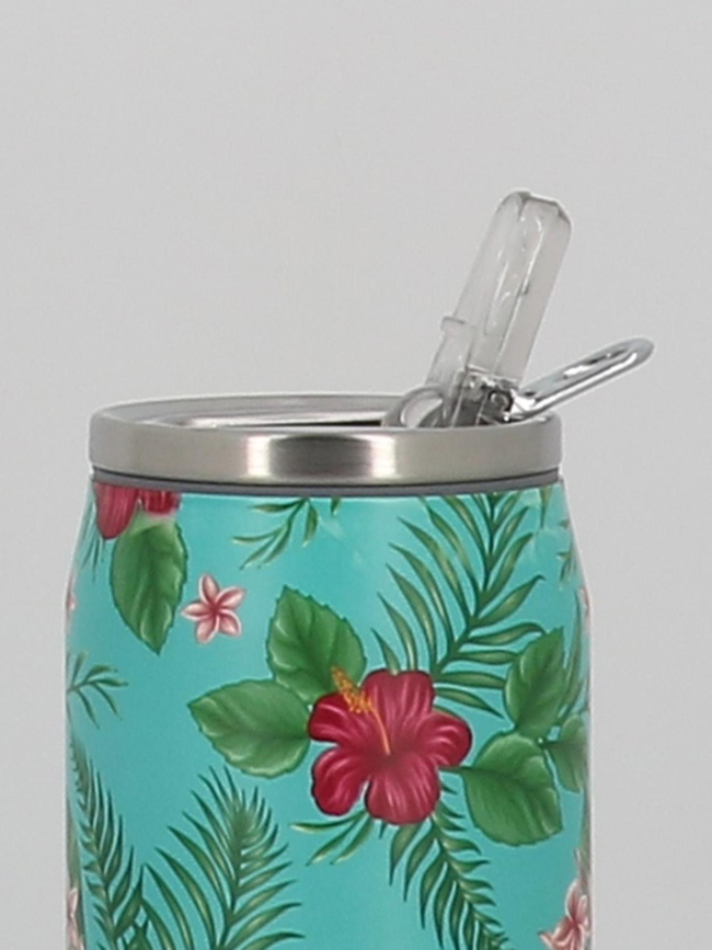 Canette isotherme papetee 500ml turquoise - Les Artistes