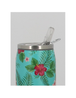 Canette isotherme papetee 500ml turquoise - Les Artistes