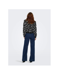 Gilet cardigan sybille noir gris femme - Only