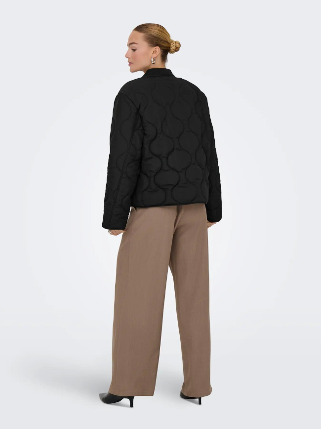 Veste matelassée salsa leo noir femme - Only