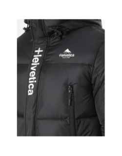 Doudoune villar noir homme - Helvetica