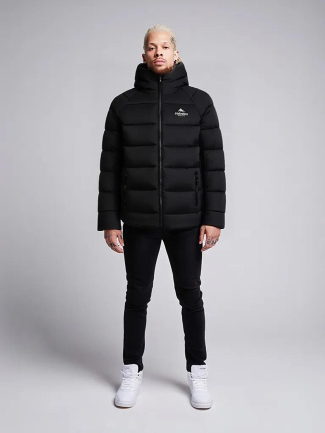 Doudoune sniper noir homme - Helvetica