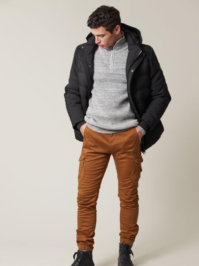 Doudoune chiro noir homme - Deeluxe