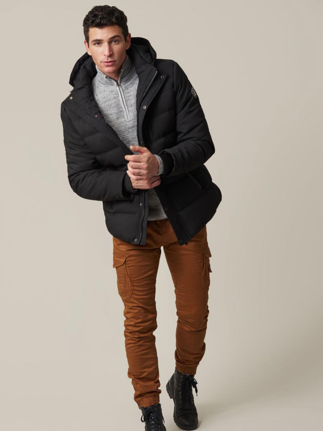 Doudoune chiro noir homme - Deeluxe