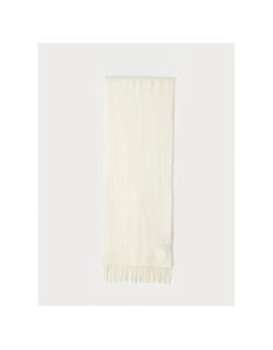 Echarpe en laine bisette blanc femme - Hugo
