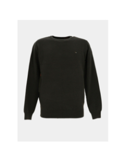 Pull col rond fazaron kaki homme - Benson & Cherry