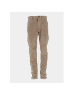 Pantalon velours côtelé january beige homme - Benson & Cherry