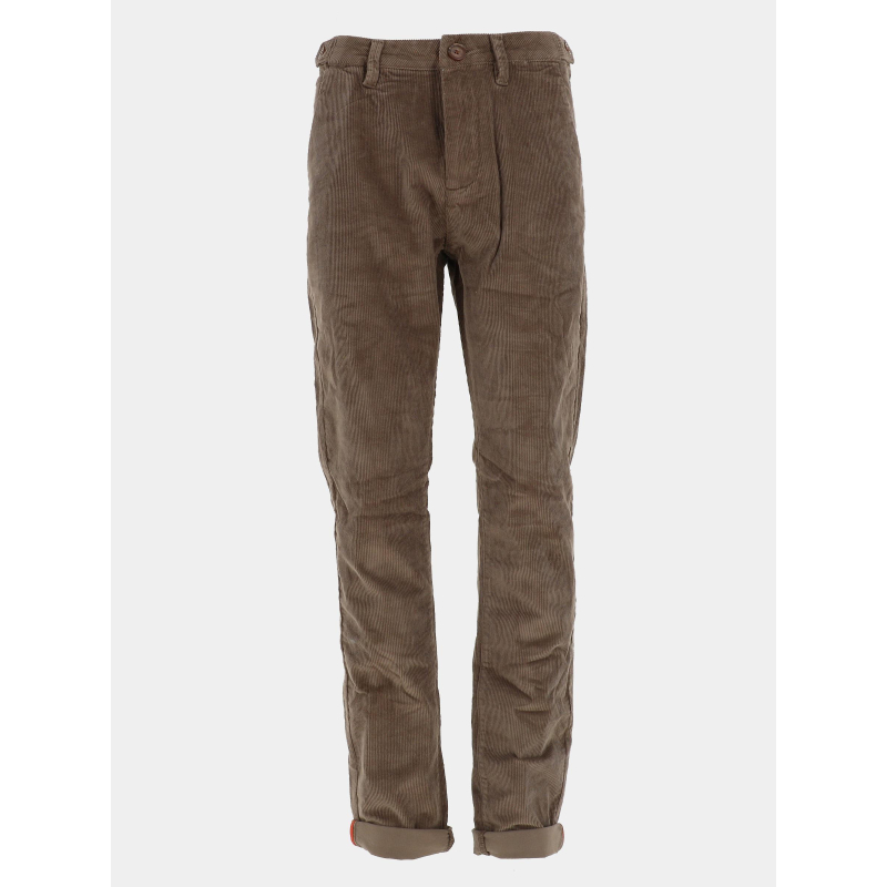Pantalon velours côtelé january marron homme - Benson & Cherry