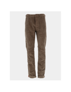 Pantalon velours côtelé january marron homme - Benson & Cherry