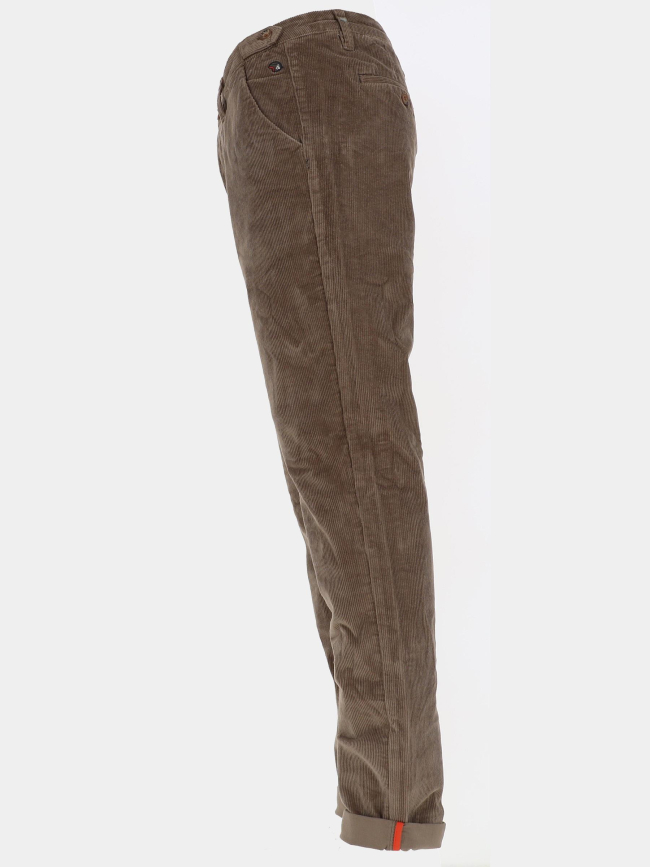Pantalon velours côtelé january marron homme - Benson & Cherry