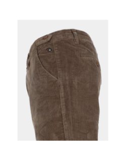 Pantalon velours côtelé january marron homme - Benson & Cherry