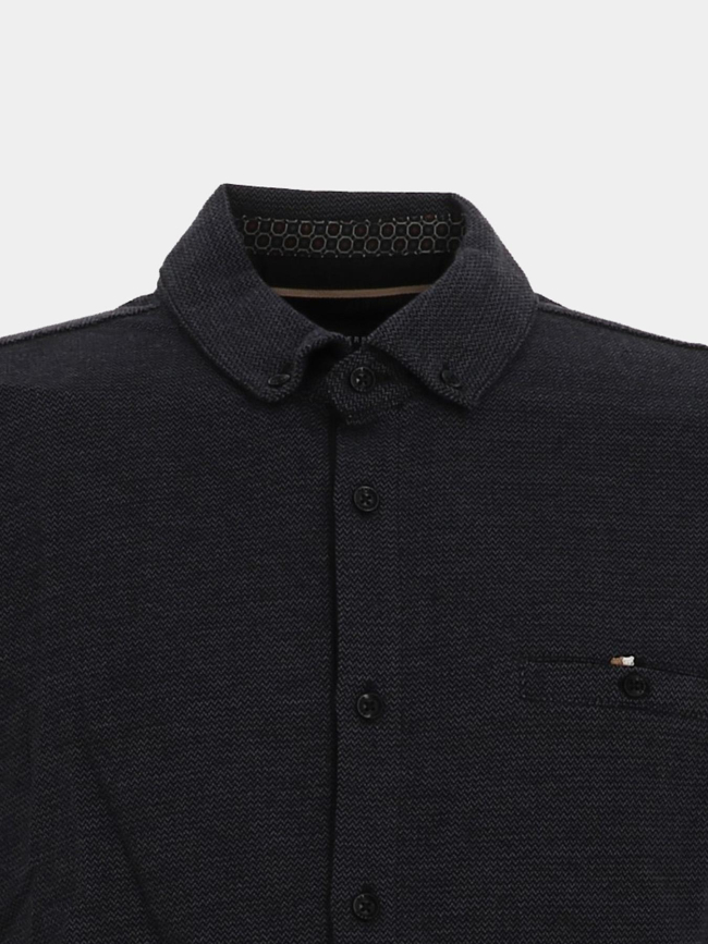 Chemise lamp gris anthracite homme - Benson & Cherry