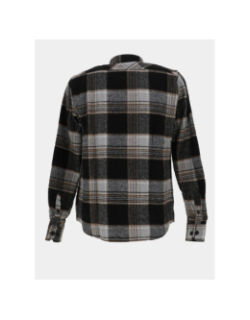 Chemise à carreaux lasquare noir homme - Benson & Cherry