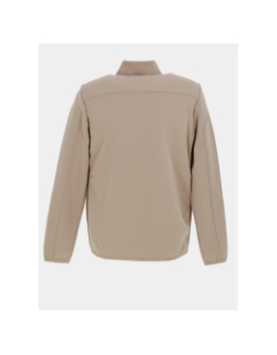 Veste bi-matière sages beige homme - Benson & Cherry