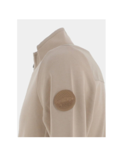 Gilet zippé shivali beige homme - Benson & Cherry