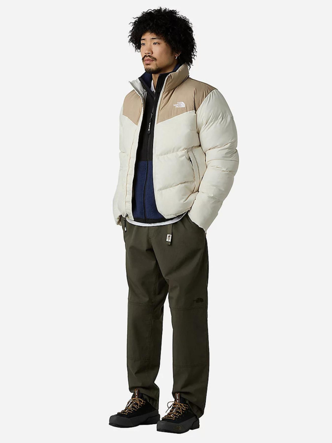 Doudoune saikuru blanc crème homme - The North Face