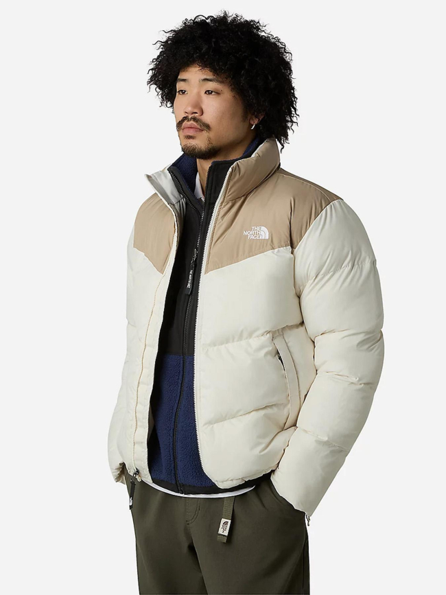Doudoune saikuru blanc crème homme - The North Face