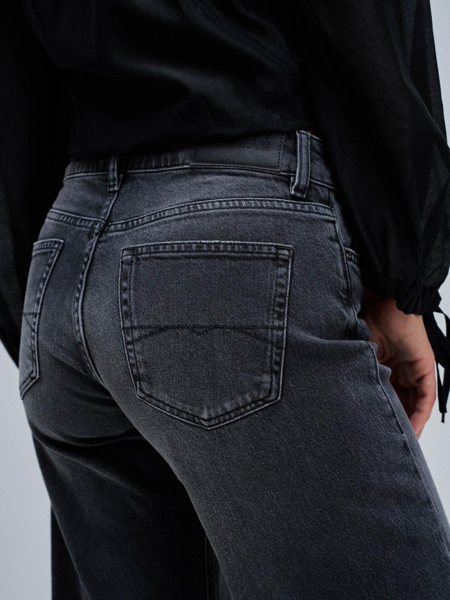 Jean large taille basse gris femme - Salsa