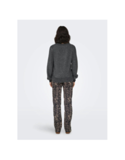 Pull pailleté rue gris femme - Jdy