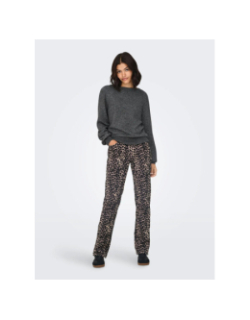 Pull pailleté rue gris femme - Jdy