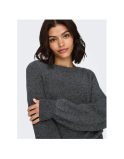 Pull pailleté rue gris femme - Jdy