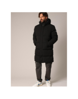 Doudoune longue alpine noir homme - Deeluxe