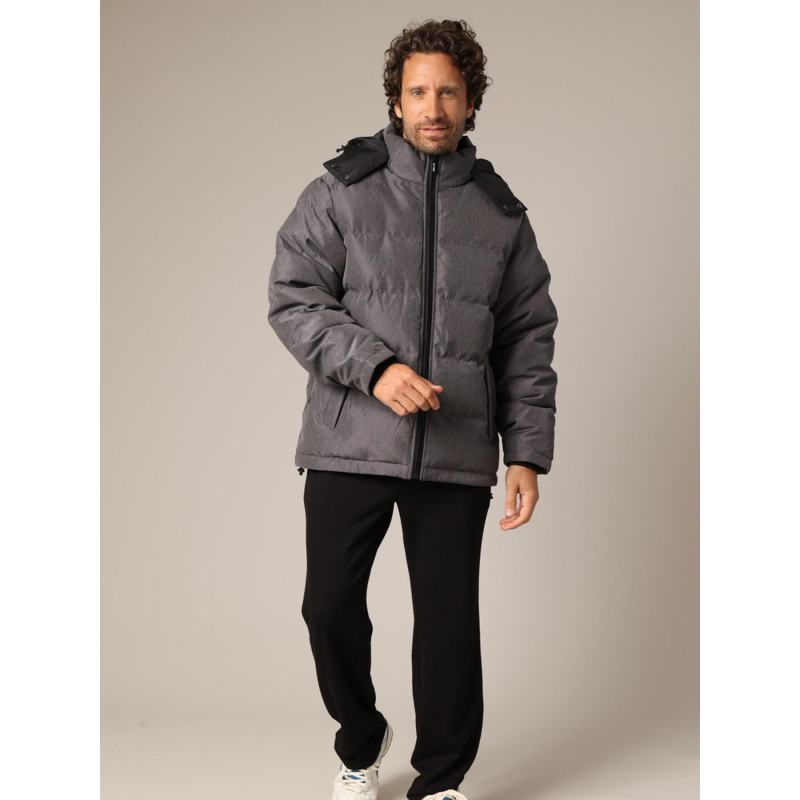 Doudoune irzal gris homme - Deeluxe