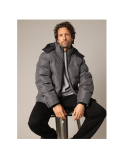 Doudoune irzal gris homme - Deeluxe