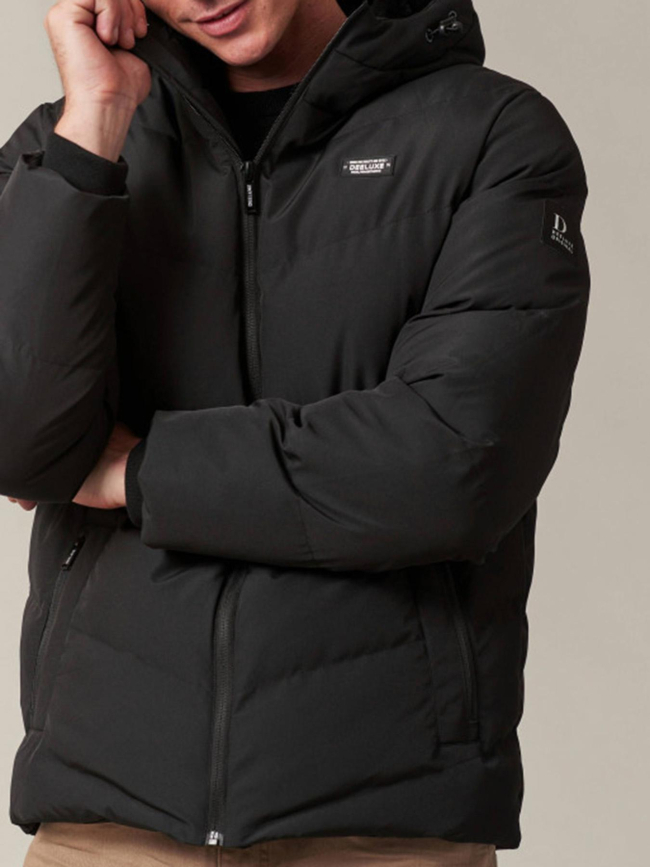Doudoune fourrée interest noir homme - Deeluxe