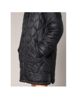Doudoune réversible sherpa edwina noir femme - Deeluxe