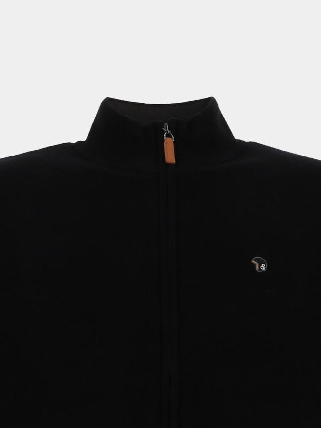 Gilet zippé floxton noir homme - Benson & Cherry