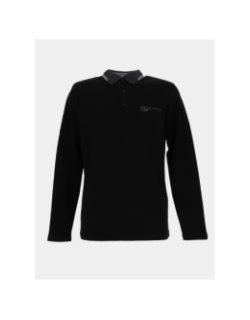 Polo manches longues gabana noir homme - Benson & Cherry