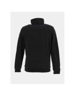 Sweat col zippé mojito gris anthracite homme - Benson & Cherry