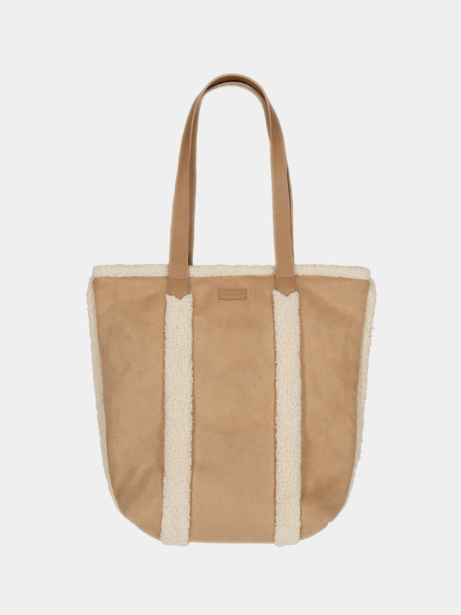 Totebag sherpa aedey marron femme - Barts