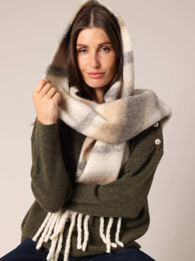 Echarpe alova beige femme - Deeluxe