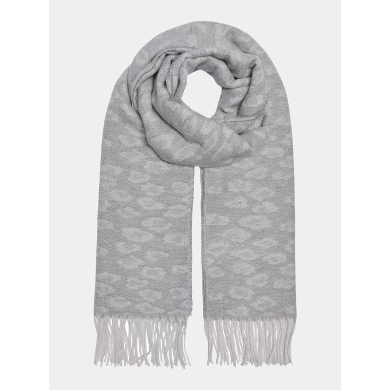 Echarpe léopard clarisa beige femme - Only