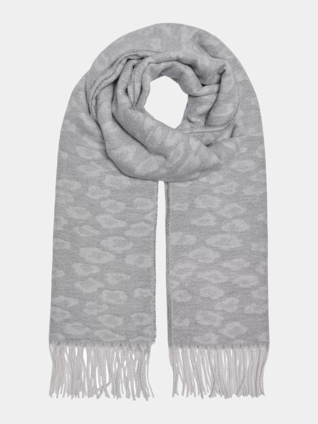 Echarpe léopard clarisa beige femme - Only