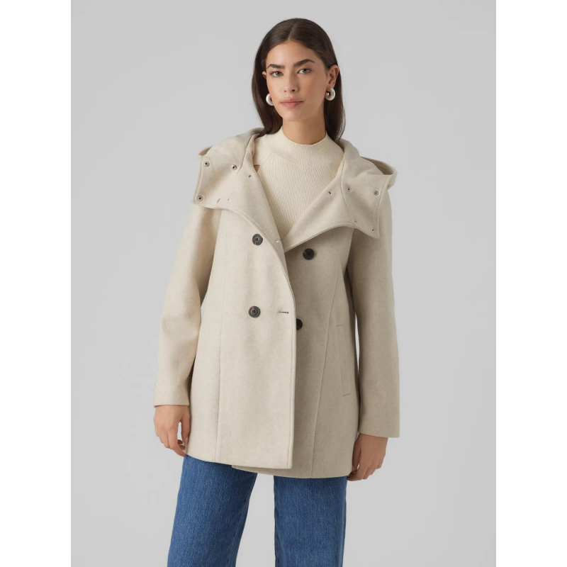 Manteau fortune shila beige femme - Vero Moda
