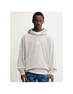 Sweat à capuche m a szn l hd gris homme - Adidas