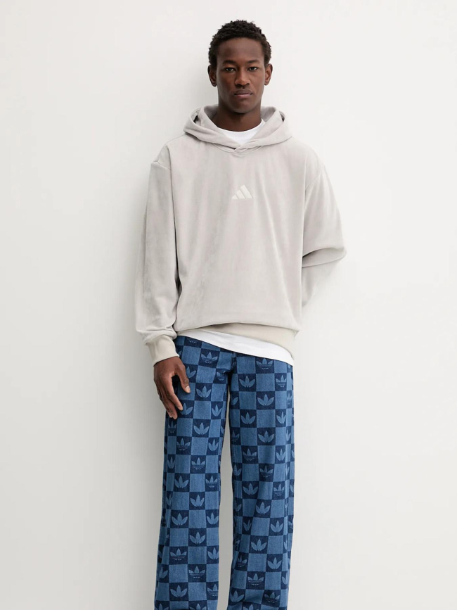 Sweat à capuche m a szn l hd gris homme - Adidas