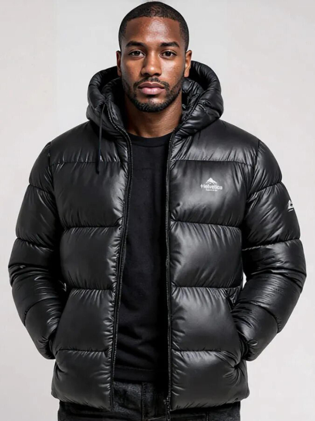 Doudoune frost noir homme - Helvetica