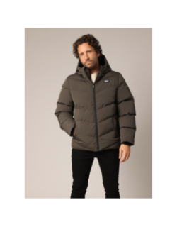 Doudoune fourrée interest kaki homme - Deeluxe