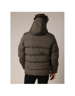 Doudoune fourrée interest kaki homme - Deeluxe