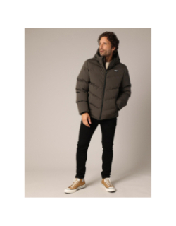 Doudoune fourrée interest kaki homme - Deeluxe