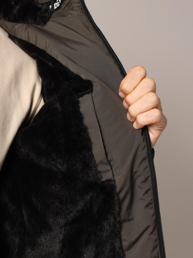 Doudoune fourrée interest kaki homme - Deeluxe