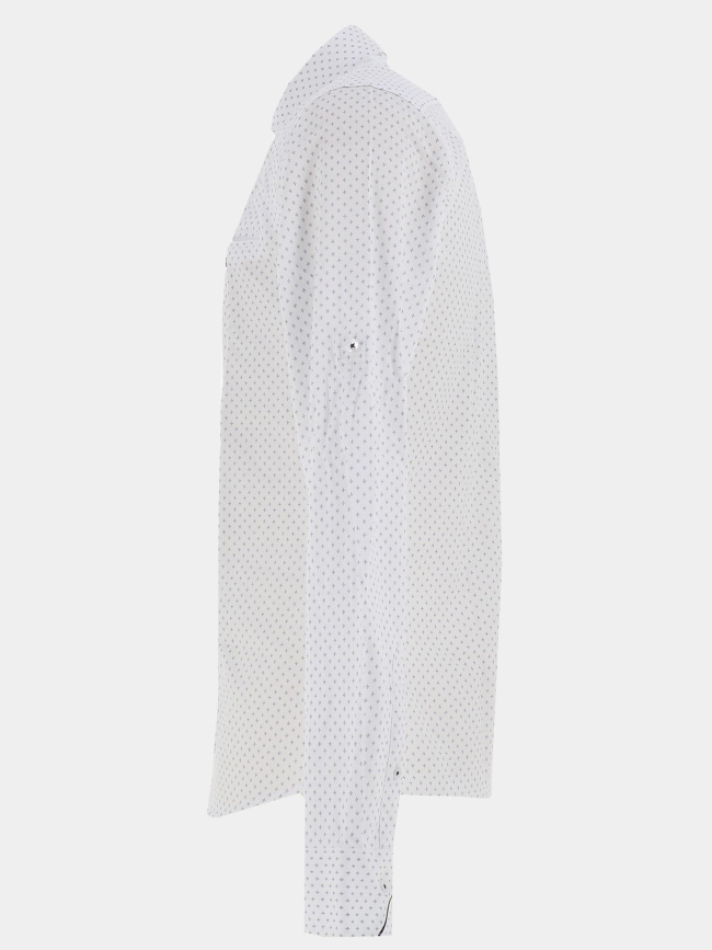 Chemise imprimée lacrosse blanc homme - Benson & Cherry